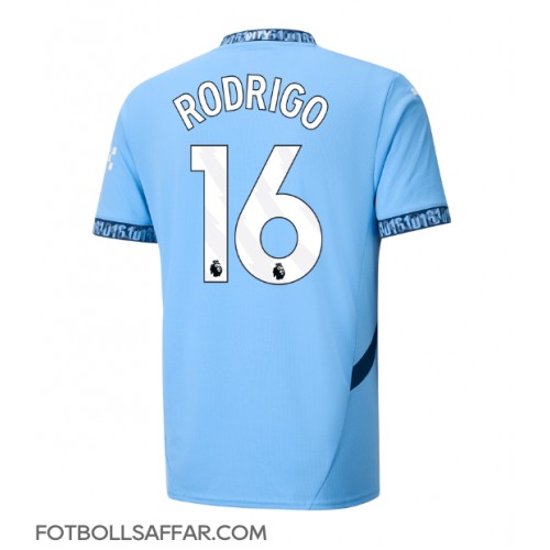 Manchester City Rodri Hernandez #16 Hemmatröja 2024-25 Kortärmad